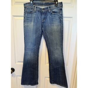 Citizens Of Humanity Ingrid #002 Low Waist Flair Womens Stretch Jeans 30 X 31”
